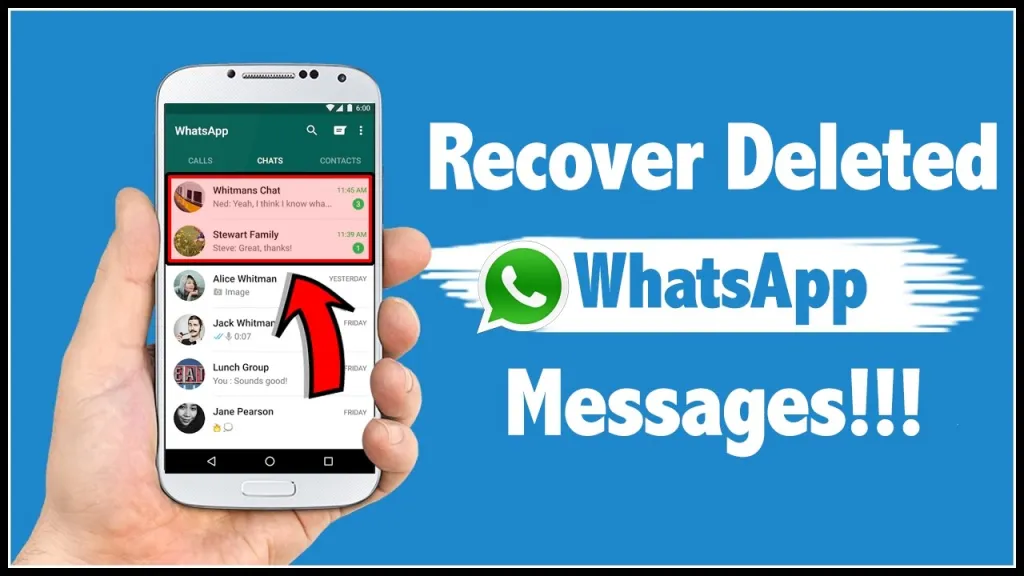 Whatsapp Deleted Messages Recovery Mobile App